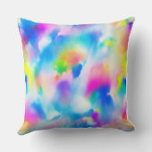 カラフル絵を描型枕 クッション (裏面)