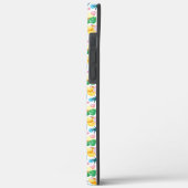 カラフル絵を描恐竜模様 Case-Mate iPhoneケース (裏面 / 左)