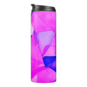 カラフル絵を描抽象芸術 タンブラー (回転右)