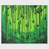 カラフル絵を描抽象芸術・ドライブ(12) ラッピングペーパー (フラット)