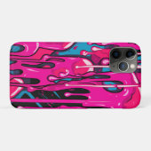 カラフル絵を描抽象芸術・ドライブ(15) Case-Mate iPhoneケース (裏面(横))