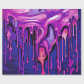 カラフル絵を描抽象芸術・ドライブ(8) ラッピングペーパー (フラット)