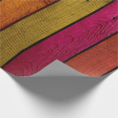 カラフル絵を描木 ラッピングペーパー (角)