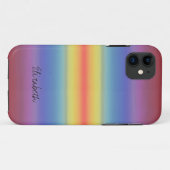 カラフル絵を描虹抽象芸術 Case-Mate iPhoneケース (裏面(横))