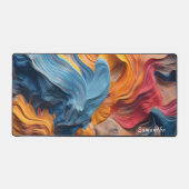 カラフル絵を描(ばちゃばちゃ)跳ねる技術(5) デスクマット (正面)