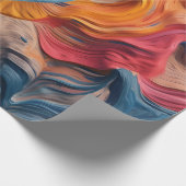 カラフル絵を描(ばちゃばちゃ)跳ねる技術(5) ラッピングペーパー (角)