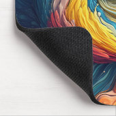 カラフル絵を描(ばちゃばちゃ)跳ねる芸術(12) マウスパッド (コーナー)