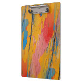 カラフル絵を描（ばちゃばちゃ）跳ねる クリップボード (左)