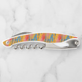 カラフル絵を描（ばちゃばちゃ）跳ねる ソムリエナイフ (裏面)