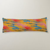 カラフル絵を描（ばちゃばちゃ）跳ねる ボディピロー (裏面)