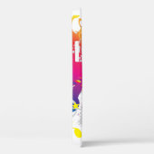 カラフル絵を描(ばちゃばちゃ)跳ねる Case-Mate iPhoneケース (裏面 / 右)