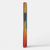 カラフル絵を描（ばちゃばちゃ）跳ねる Case-Mate iPhoneケース (裏面 / 右)