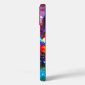 カラフル絵を描（ばちゃばちゃ）跳ねる Case-Mate iPhoneケース (裏面 / 左)