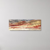 カラフル絵を描Hills Landscape写真 キャンバスプリント (正面)