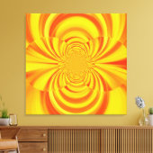 カラフル絵を描RAINBOW抽象芸術 キャンバスプリント (インサイチュ (リビング))