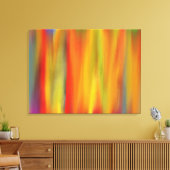 カラフル絵を描RAINBOW ART 4 キャンバスプリント (インサイチュ (リビング))