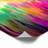 カラフル絵画の ポスター (角)