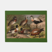 カラフル絵画ヴィンテージ ドアマット (正面)