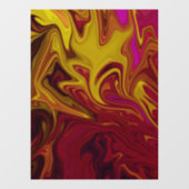 カラフル絵画抽象芸術 ウィンドウサイン (シート)