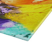 カラフル絵画抽象芸術 カッティングボード (角)