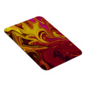 カラフル絵画抽象芸術 マグネット (右側)