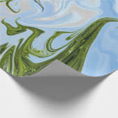 カラフル絵画抽象芸術 |最高の抽象芸術 ラッピングペーパー (角)