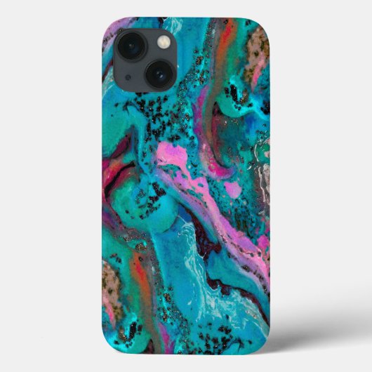 カラフル絵画抽象芸術 Case-Mate iPhoneケース (裏面)