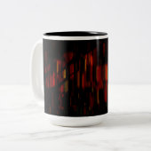 カラフル絵画芸術#2 - mag ツートーンマグカップ (正面左)