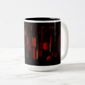 カラフル絵画芸術#2 - mag ツートーンマグカップ (正面右)