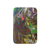 カラフル絵画 |抽象芸術最高傑作ファインアート バスマット (正面縦)