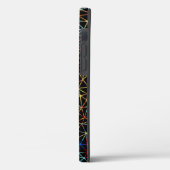 カラフル線抽象デザイン Case-Mate iPhoneケース (裏面 / 左)