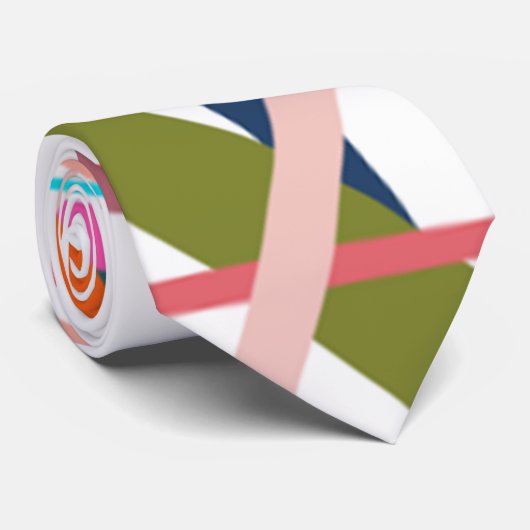 カラフル線 ネクタイ (ロール)