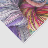 カラフル編み物用ヤーンスケイン 薄葉紙 (詳細)