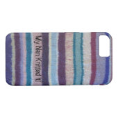 カラフル編ストライプみレトロデザイン Case-Mate iPhoneケース (裏面(横))