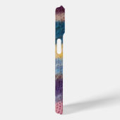 カラフル編ストライプヴィンテージスタイルおもしろいデザイン Case-Mate iPhoneケース (裏面 / 右)