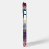 カラフル編ストライプヴィンテージスタイルおもしろいデザイン Case-Mate iPhoneケース (裏面 / 左)