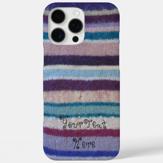 カラフル編ストライプヴィンテージスタイルおもしろいデザイン Case-Mate iPhoneケース (裏面)