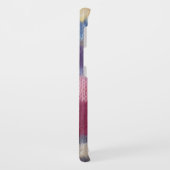 カラフル編ストライプ成ヴィンテージスタイルおもしろい Case-Mate iPhoneケース (裏面/左)