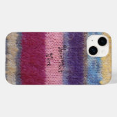 カラフル編ストライプ成ヴィンテージスタイルおもしろい Case-Mate iPhoneケース (裏面 (横))