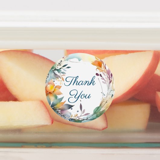 カラフル縁どフローラ ラベル (貼付)