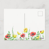 カラフル縁どモダンタイポグラフィ最高のママ ポストカード (裏面)