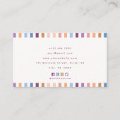 カラフル縁ど児プロフェッショナル 名刺 (裏面)