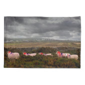 カラフル羊 枕カバー (裏面)