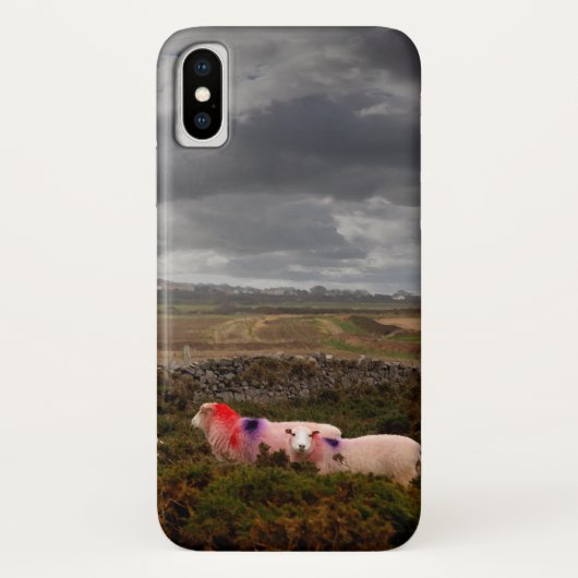 カラフル羊 Case-Mate iPhoneケース (裏面)