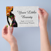 カラフル美しい チラシ (ハンドル)