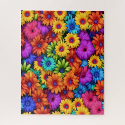 カラフル美しい#332 - ジグソーパズル (縦)