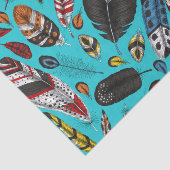 カラフル羽毛 薄葉紙 (詳細)