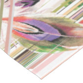 カラフル羽素朴ヴィンテージモダン型 テーブルクロス (アングル)