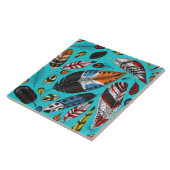 カラフル羽 タイル (側面)