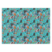 カラフル羽 テーブルクロス (正面(横))